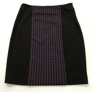 Cynthia Rowley Houndstooth Pencil Skirt